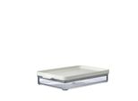 Mepal 106415032500 Mepal Frischhaltedose Omnia 4,4 Cm Hoch Nordic White 0,5 L, 1 St.