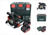 Metabo Ks 18 Ltx 57 Sega Circolare A Batteria 18V / 165 X 20 Mm + 2X Batterie 8,0Ah + Caricabatterie + Valigetta Metaloc ( 601857810 )