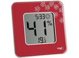 Tfa Termo/Igrometro Digitale Stile Rosso