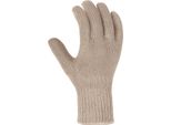 12 Paia Di Guanti A Maglia Grossa Cotone/Poliestere Taglia 7