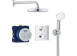 Sistema Doccia A Incasso Grohe Grohtherm Con Tempesta 210 Cromo