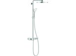 Grohe Euphoria Smartcontrol System 310 Duo, SystèMe De Douche Avec Mitigeur Thermostatique, Mural, Chromé, 26507000, 26507000