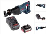 Sega A Sciabola A Batteria Bosch Gsa 18 V-Li 18V + 1X Batteria 4,0Ah + Caricabatterie