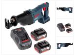 Sega A Nastro A Batteria Bosch Gsa 18 V-Li 18V + 2X Batteria 4,0Ah + Caricabatterie
