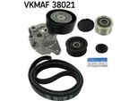 Skf Vkmaf 38021 Set Di Cinghie Trapezoidali Dentate Adatte Per MERCEDES-BENZ Classe C Berlina (W203)