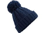 Berretto Beechfield In Maglia Melange PC3950 (Taglia Unica) (Blu Navy)