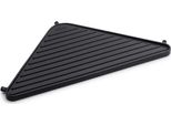 HöFats Mezza Plancha Per Cestello Da Fuoco Cube Ghisa Liscia/Rigata 50X28X3 Cm Piastra Grill Smaltata