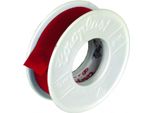 Nastro Isolante Elettrico Coroplast 301 0,10 Mm X 15 Mm X 10 M Rosso