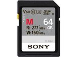 Sony Serie SF-M SF-M64 - Scheda Di Memoria Flash - 64 Gb - Uhs Classe 3 / Classe 10 - Sdxc UHS-II