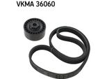 Set Di Cinghie Con Nervatura A V Di Skf (Vkma 36060) Set Di Cinghie Per La Trasmissione Di Cinghie Con Nervatura A V, Cinghia Trapezoidale