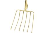 Ideal 677-00000 Forca Per Rape Ideal 6 Rebbi, Senza Manico, Presa A Molla, Oro