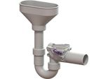 Valvola Di Riflusso Per Caldaia Sifone Staufix, Dn 50, Imbuto Di Ingresso, Tipo 5