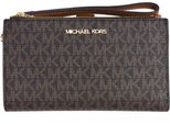 Michael Kors Portemonnaie Double Zip Braun