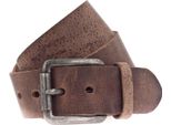 Vanzetti Pelle Cintura Denim Love 45Mm Leather Belt W85 Light Brown Marrone