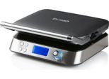 Piastra Per Cialde 1600 W Acciaio Inossidabile / Nero Domo Do9219W