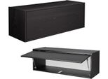 Armadio A Muro Platan Room Nero Armadio 100 X 35 X 35 Cm Armadio A Muro Per Bagno, Corridoio, Soggiorno Armadio A Muro