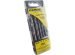 Famag Set Di Punte Per Legno Hss 5 Pezzi Da D=4 A 10 Mm In Cassetta