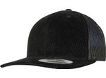 Flexfit By Yupoong Cord Retro Trucker Cap RW7581 (Taglia Unica) (Nero)