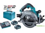 Makita HS003GM201 Sega Circolare Portatile Ricaricabile 190MM Xgt 40Vmax Aws 2X4,0Ah + DC40RA + Makpac