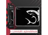 White Shark MP-1965 Shark M, Tappetino Per Mouse, 320X250X3 Mm