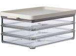 Mepal 106416032500 Frischhaltedosen Omnia 10,0 Cm Hoch Nordic White 3 X 0,5 L, 1 St.