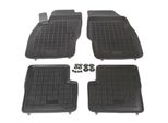 Set Di Tappetini In Gomma Rezaw Plast Per Opel Corsa D Hatchback (S07) Anteriore+Posteriore