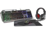 Speedlink SL-670305-BK Speedlink Lunera 4In1 Illuminated Gaming Set Gaming-Set Kabelgebunden Schwarz