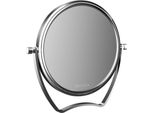 Emco Puree Miroir De Voyage, DiamèTre 139 Mm, Grossissement 5X, Chrome, 109400125, 109400125