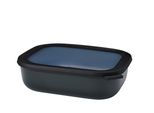 Mepal Multi Bowl Cirqula Rettangolare 2000 Ml - Nero Nordico