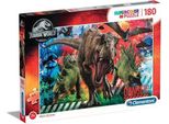Clementoni Puzzle 180El. Jurassic World - Oryginalny Produkt Dla FanóW