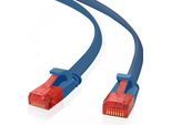 Helos 262972 Helos Cavo Patch Ultra Sottile Cat 6 Blu