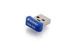 Verbatim Store 'N' Stay Nano - Unità Flash Usb - 64 Gb - Usb 3.0 - Blu