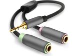 Helos 288715 Cavo Adattatore Helos Jack 3,5 Mm Nero