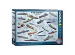 Eurographics Puzzle Navi Da Guerra Della Seconda Guerra Mondiale 1000 Pezzi