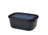 Mepal Multi Bowl Cirqula Rettangolare 1500 Ml - Nero Nordico