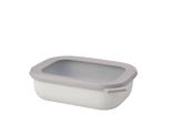 Mepal Multi-Bol Cirqula Rectangulaire 1000 Ml - Bianco Nordico