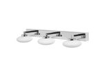 Ledvance Lampada Da Bagno Smart Led Cromo, 18W, 1500LM, 3000-6500K, 56Cm, IP44, Applique Orbis Elypse, Lampada Da Bagno Con Tecnologia Wifi, Dimmerabile, Controllabile Tramite App E Assistente Vocale