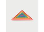 Tickit Blocchi Da Costruzione In Legno Triangoli Architetto Arcobaleno - Giocattolo Colorato