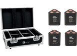 Eurolite Set 4X Akku TL-3 Qcl Rgb+Uv Trusslight + Case Mit Ladefunktion (20000854)