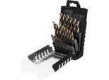 Punte Per Metallo Graphite HSS-CNC, 124°, "Pro-Tec"", 1,0 - 13,0 Mm, Set Di 25 Pezzi."