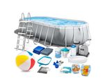 Telaio Per Piscina Da Giardino 610 X 305 X 122 Cm 18In1 Set Intex 26798