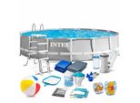 Telaio Per Piscina Da Giardino 457 X 107 Cm 18In1 Set Intex 26724