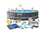 Piscina Da Giardino A Rastrelliera 488 X 122 Cm 17In1 Intex 26326