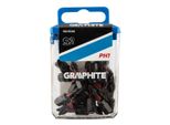Graphite Punte Ad Impatto PH1 X 25 Mm, 20 Pz.