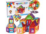 Malplay Blocchi Magnetici 70 Pezzi Giocattoli Magnetici Set Di Blocchi Da Costruzione Blocchi Da Costruzione Fai Da Te Creatività Per Bambini Dai 3 Anni In Su