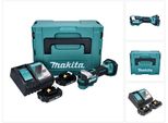 Utensile Multifunzione A Batteria Makita Dtm 52 Raj 18 V Starlock Max Brushless + 2X Batteria Ricaricabile 2,0 Ah + Caricabatterie + Makpac