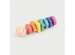 Giocattolo In Legno Tickit Giocattolo Educativo In Legno Arcobaleno A Forma Di Twister