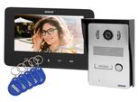 Videocitofono Orno OR-VID-VP-1069/B, Indi N, Famiglia, Lcd 7", Nero"