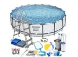 549 X 122 Cm 18In1 Bestway 56462 Telaio Da Giardino Piscina