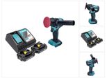 Makita Dpv 300 Ra Lucidatrice A Batteria 18 V 50 / 80 Mm Brushless + 2X Batteria Ricaricabile 2,0 Ah + Caricabatterie